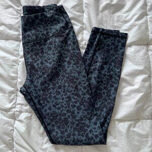 Anthropologie All Fenix High Rise Leopard Print Leggings